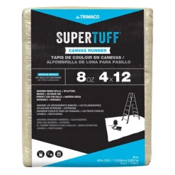 Trimaco Supertuff 4 Ft. W X 12 Ft. L Canvas Runner 1 Pk