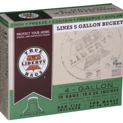 True Liberty Bags 4 gal Clear Goose Food Storage Bags 10 pk