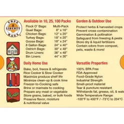 True Liberty Bags Multipack Assorted Clear Food Storage Bag 16 pk