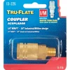 Tru-Flate Brass Quick Change Coupler 1/4 Male 1 pc
