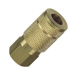 Tru-Flate Brass Quick Change Coupler 1/4 in. FPT 1 pc