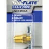 Tru-Flate Brass/Steel Drain Cock 1/8 in. Male NPT 1 pc.