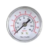 Tru-Flate Polycarbonate Air Line Gauge 1/4 in. NPT 160 psi 1 pc