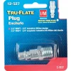 Tru-Flate Steel Air Plug 3/8 in. Male 1 pc