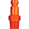 Tru-Flate Tru-Match Aluminum T-Style Plug 1/4 in. Male 1 pc. (Pack of 10)