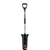 Truper 48 in. Steel Round Drain Spade Steel Handle