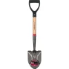 Truper Tru-Tough 27 in. Steel Round Utility Shovel Wood Handle