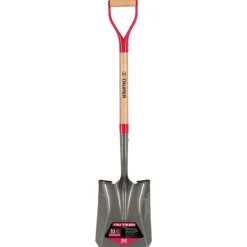 Truper Tru-Tough 41 in. Steel Square Transfer Shovel Wood Handle (Pack of 6)