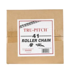 Tru-Pitch Daido Steel Roller Chain 1/8 in. D X 1/2 in. L No. 41
