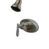 Tub-Shower Valve Single Lever Non-Metallic Anti-Scald Tub/Shower Diverter Nickel