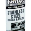 Twinkle Fresh Clean Scent Stainless Steel Cleaner 17 oz. Aerosol (Pack of 6)