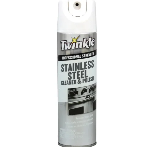 Twinkle Fresh Clean Scent Stainless Steel Cleaner 17 oz. Aerosol (Pack of 6)