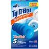 Ty-D-Bol Blue Spruce Scent Automatic Toilet Bowl Cleaner 7 oz. Pack (Pack of 10)