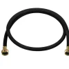 Ultra Dynamic Products Rubber Washing Machine Hose 3/8 in. D X 5 ft. L