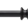 Umbra Black Curtain Rod 28 in. L X 48 in. L