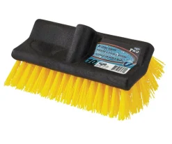 Unger Yellow Synthetic Bristle Pro Bi-Level Scrub Brush 10 L x 5 W in.
