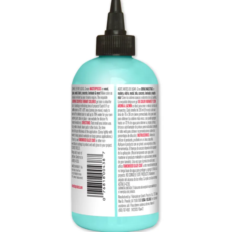 Unicorn Spit Flat Green Gel Stain and Glaze 8 oz. (Pack of 6)