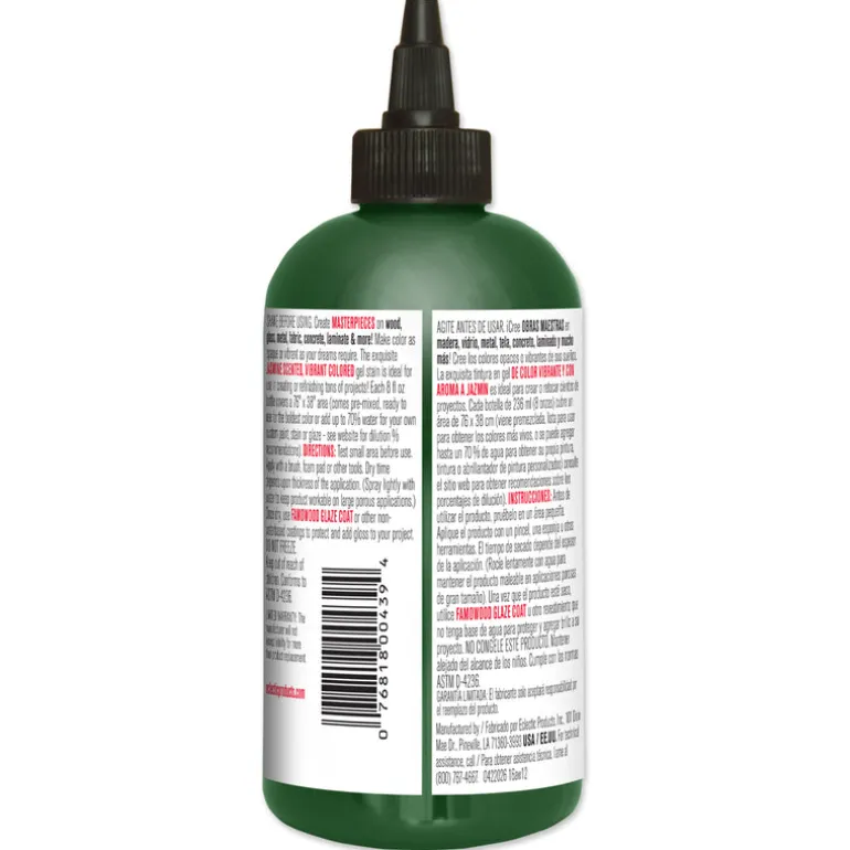 Unicorn Spit Flat Green Gel Stain and Glaze 8 oz. (Pack of 6)
