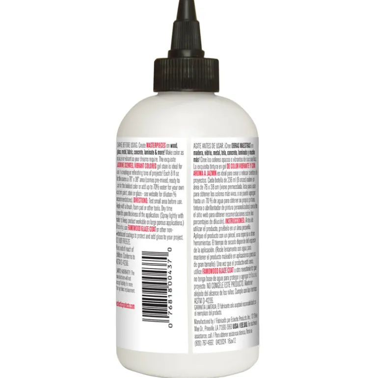 Unicorn Spit Flat White Gel Stain and Glaze 8 oz. (Pack of 6)