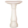 Union Products White Plastic 25 in. Bird Bath