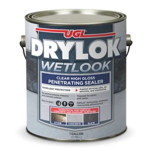 UNITED GILSONITE LABORATORIES High Gloss Clear Water-Based Acrylic Sealer 1 gal. (Pack of 2)