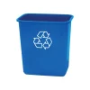 United Solutions 7 gal. Plastic Recycling Bin (Pack of 12)