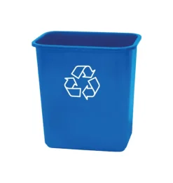 United Solutions 7 gal. Plastic Recycling Bin (Pack of 12)