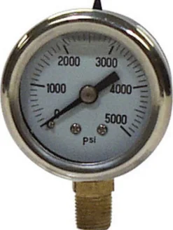 Universal Pressure Gauge 5000 psi