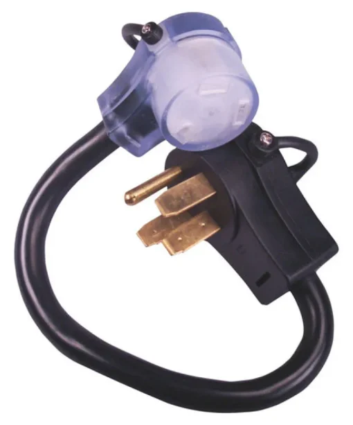 US Hardware 18 in. 50 amps RV Electrical Conversion Adapter 1 pk