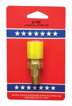 US Hardware LP Gas POL Fitting 1 pk