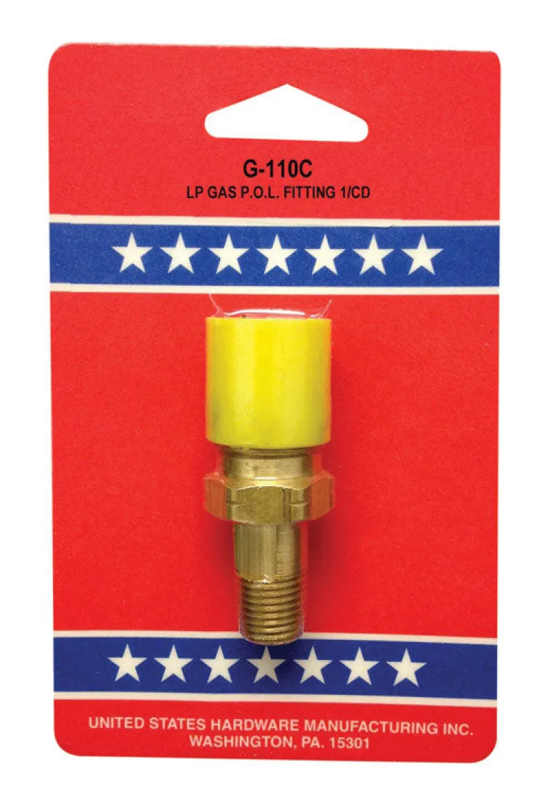 US Hardware LP Gas POL Fitting 1 pk