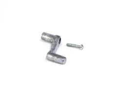 US Hardware Mill Silver Zinc Universal Window Crank For Universal