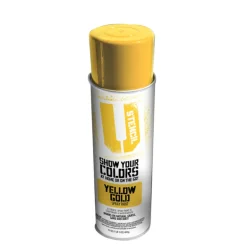 U-Stencil Matte Yellow Gold Spray Paint 17 oz. (Pack of 6)