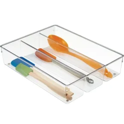 UTENSIL ORGANIZER CLEAR
