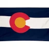 Valley Forge Colorado State Flag 36 in. H X 60 in. W