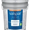 Valspar Aspire Paint Acrylic Interior Semi Gloss White 5 Gl 0 Voc