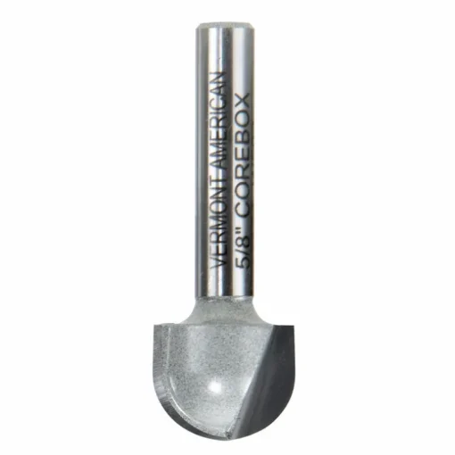 Vermont American 5/8 in. D X 5/8 in. X 1-3/4 in. L Carbide Tipped Core Box Router Bit