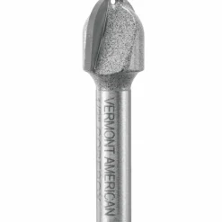 Vermont American 1/2 in. D X 1/2 in. X 1-3/8 in. L Carbide Tipped Core Box Router Bit