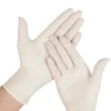 Vertak Latex Disposable Gloves Medium White Powdered 100 pk