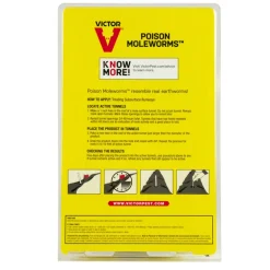 Victor Bait Worms For Gophers and Moles 10 pk