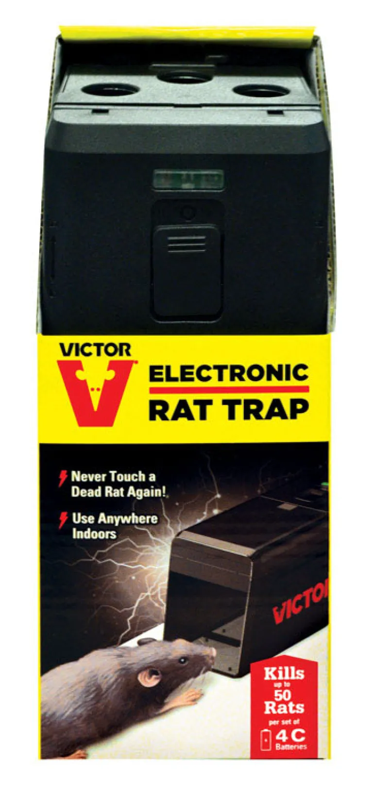 Victor Medium Electronic Animal Trap For Rats 1 pk