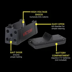 Victor Medium Electronic Animal Trap For Rats 1 pk