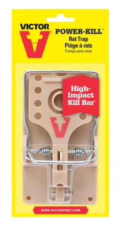 Victor Power-Kill Snap Trap For Rats (Pack of 6)