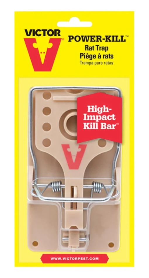 Victor Power-Kill Snap Trap For Rats (Pack of 6)