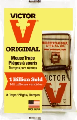 Victor Snap Trap For Mice 2 pk (Pack of 36)