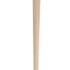 Waddell 3-1/2 in. H Round Tapered Wood Table Leg