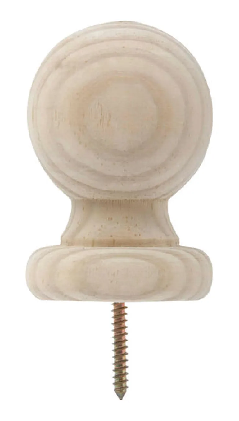 Waddell 4 in. H X 2-3/4 in. L Prefinished Brown Pine Exterior Post Top