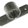 Warwick Hanger 1 in. Black Polypropylene Pipe Clamps