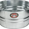 Wash Tub, Galvanized Sheet Steel, Round, 10-1/2-Gals.