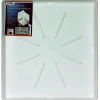Washing Machine Pan, White Polypropylene, 30 x 32-In.
